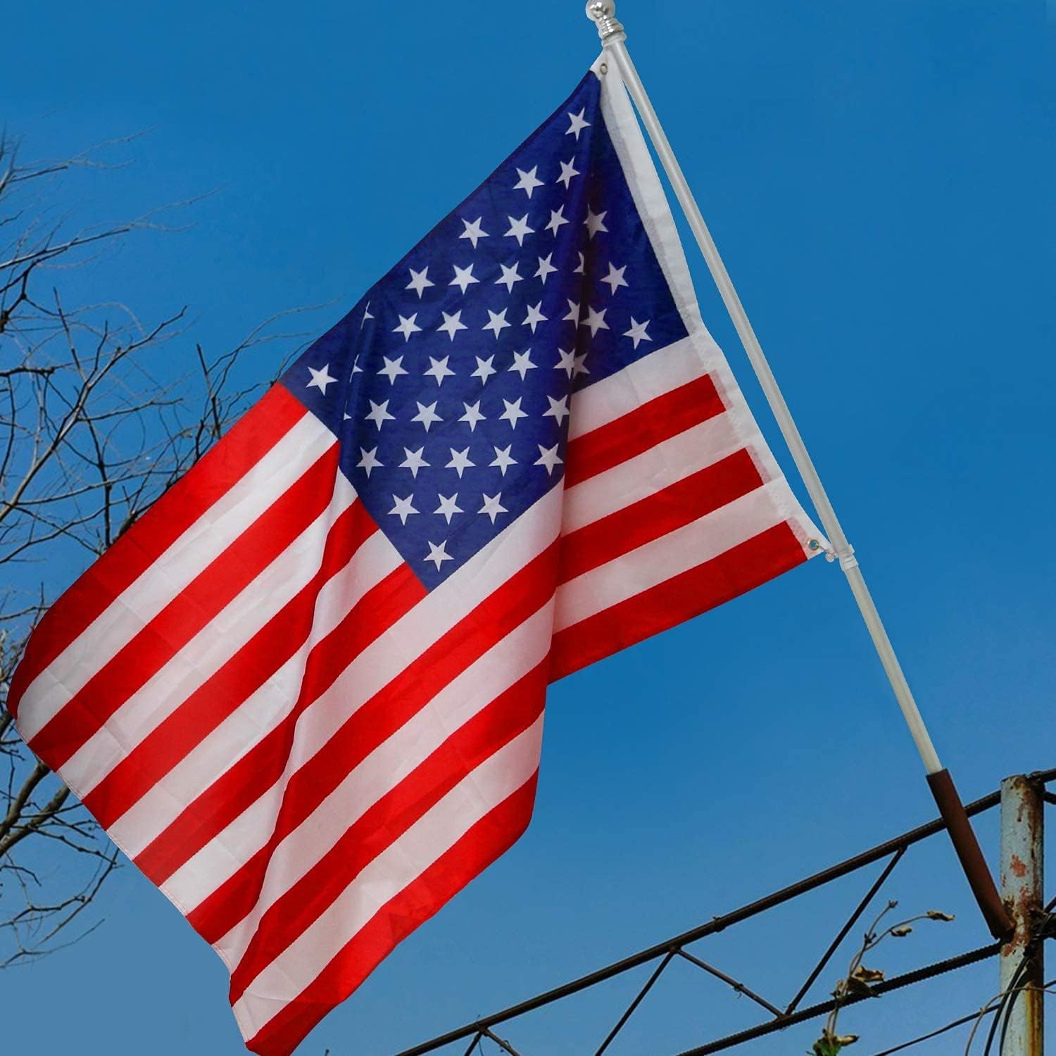 Wholesale Lot 12 3' x 5' ft. USA US American Flag Stars Grommets United States value package dozen