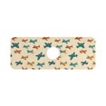 thumbnail image 7 of Yayeee Faucet Mat for Kitchen Sink 14.7" Diatomite Long Splash Guard Pad, Brown Cartoon Planes Pattern, 7 of 7