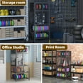 thumbnail image 6 of LUMAMIN 3D Printer Cabinet, Heavy-Duty Metal 3D Printer Enclosure with 2 Filament Storage Rack, Noise Reduction, 28.90" W x 23.20" D x 66.5" H, 6 of 9
