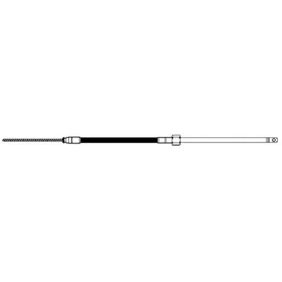 UFLEX M66 Universal QC Rotary Steering Cable, Replaces UFLEX, Morse Command 290 or Teleflex SSC62