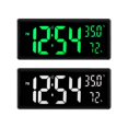 thumbnail image 1 of 2x Despertador Digital de Escritorio Reloj de Pared Temperatura para Dormitorio, 1 of 9