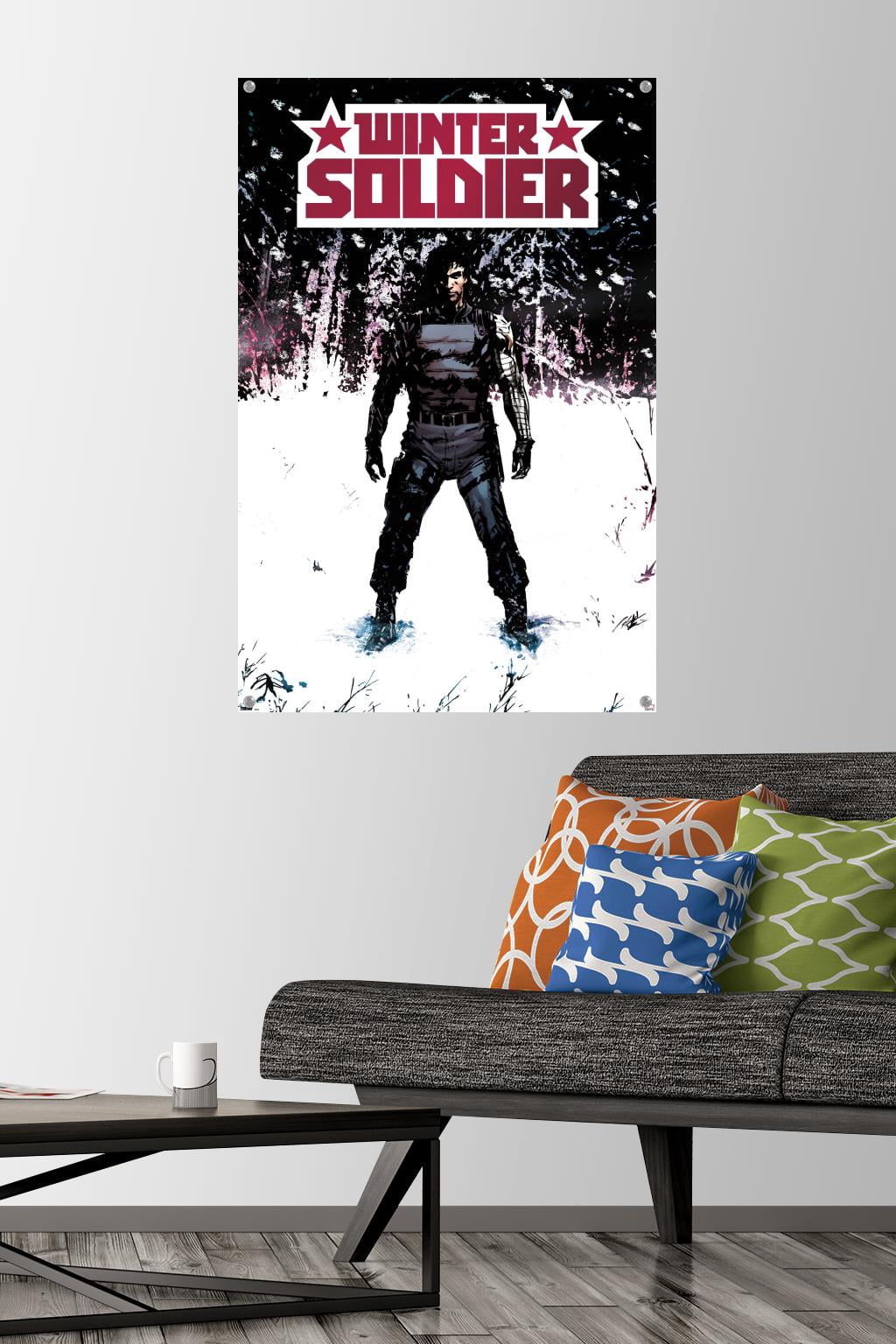 Marvel Comics - Winter Soldier - Winter Soldier #1 Wall Poster with Pushpins, 22.375" x 34"