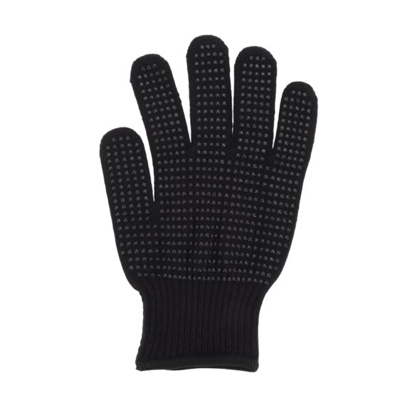Unique Bargains 1 Pc Comfortable Heat Resistant Gloves for Hair Styling 8.66" Length Black