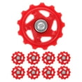 thumbnail image 1 of KAKOWELY bicycle accessory 10pcs Rear Derailleur Pulley Derailleur Pulley Wheels Bike Rear Derailleur Roller Mountain Bike Derailleur Pulley Bike Rear Derailleur Wheel Part, 1 of 4
