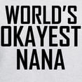 thumbnail image 3 of CafePress - Worlds Okayest Nana Hoodie - Pullover Hoodie, Hooded Sweatshirt, 3 of 3