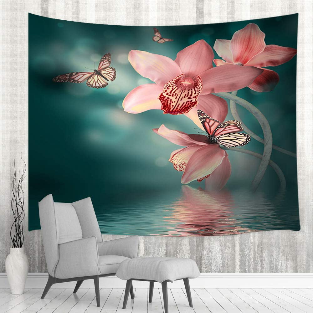 Dreamlike Background Decorative Cloth Painting Wall Hanging Tapestry Window View 