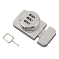 thumbnail image 4 of 3 Digital Combination Lock Password Drawer Locks Sliding Door Latch Cabinet Door Lock Buckle Security Furniture Hardware, 4 of 8