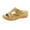 Yellow, variant on Abcnature Women Sandals Clearance 2023! Women's Platform Wedge Sandals with Arch Support Flat Shoes Beach Sandals Non-Slip Causal Slippers Summer Athletic Outdoor Beach Sandals Non-Slip
