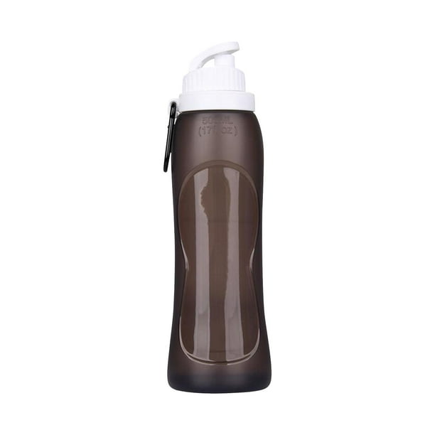 Botella de agua deportiva portátil plegable de silicona de gran capacidad para exteriores Wmkox8yii jkg5907