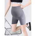 thumbnail image 5 of Deago Women's Maternity Shapewear Seamless Shorts Pregnancy Underwear Belly Support High Waist Workout Yoga Short Pants (Gray, 2XL), 5 of 10
