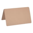 thumbnail image 1 of Unique Bargains Blank Greeting Cards,100pack Favor Decor Foldable Blank Card ,Brown Card Paper, 1 of 5