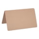 thumbnail image 1 of Tarjetas de saludo en blanco Uxcell, paquete de 100, tarjeta plegable en blanco, papel de cartón marrón, 1 of 5
