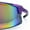 Purple - Purple Mirror, variant on Mens Color Mirror Oversized Shield Sport MTB Style Plastic Sunglasses Black Green - Green Mirror