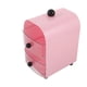 thumbnail image 4 of Caja de almacenamiento de escritorio con cajones: Organizador de papelería de doble capa - Contenedores de plástico para cosméticos, artículos de tocador, baño, joyería, color rosa, 4 of 6
