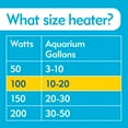 Interpet Heater Glass Life Thermal 100W for 1020 Gallon Aquariums