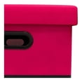 thumbnail image 4 of Cubo Colapsable Crayola No Tejido con Tapa Rosa, 4 of 4