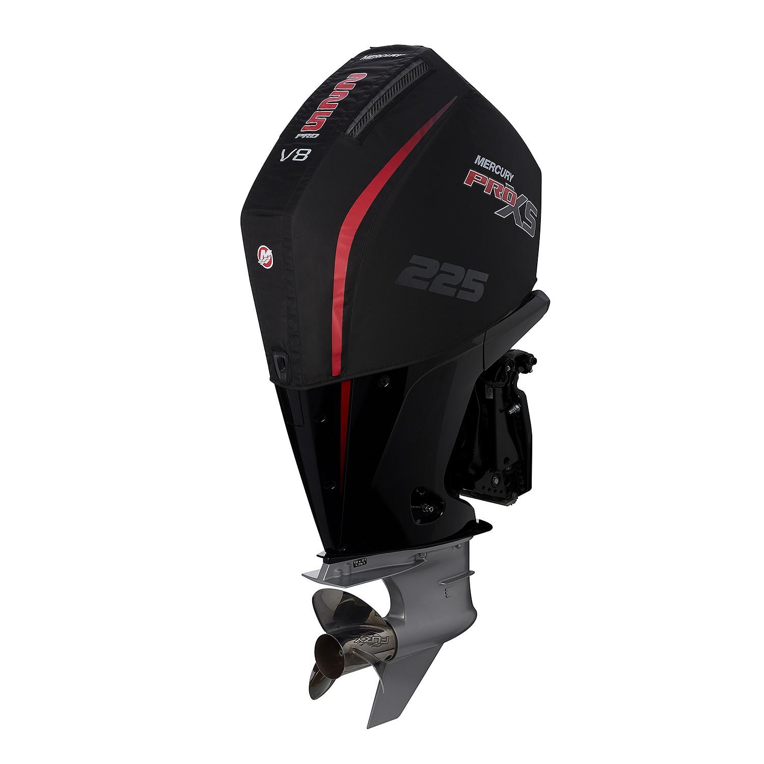 Mercury 8M0228534 4.6L V8 225hp Pro XS Outboard Vented Splash Cover