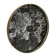 thumbnail image 2 of Mirrored Iron Clock w/ LED Light, 2 of 2