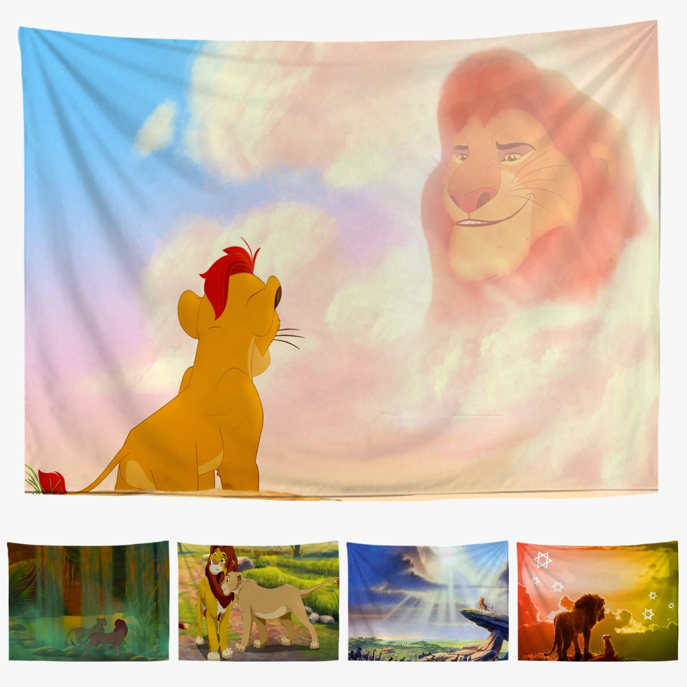 The Lion King Simba Throw Blanket, Stylish Throw Blankets Plush for Preschool Toddler Boys Girls