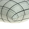 thumbnail image 3 of 20" x 7" x 20" Transitional Gray  Pillow Cover With Poly Insert, 3 of 4