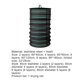 thumbnail image 5 of Hanging Drying Net Breathable Foldable Mesh Fabric Portable Drying Rack For Home, 5 of 5