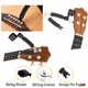 thumbnail image 4 of Kit De Herramientas De Mantenimiento De Guitarra, Herramienta De Reparación De Guitarra Portátil De Plástico Metálico, Operación Simple Universal, Multifuncional Para Afinar, 4 of 7