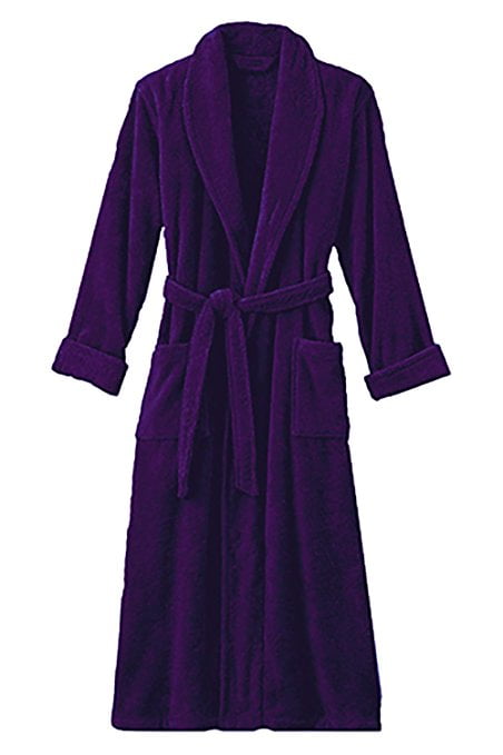 mens purple dressing gown