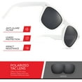 thumbnail image 3 of Polarized Sunglasses for Men Women Classic Vintage 80s Shades UV Protection Sun Glasses, 3 of 6