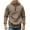 Coffee, variant on Boys Half Zip Hoodies Cotton Pullover Crewneck Sweatshirt Long Sleeve Hooded Sweatshirts with Pockets Athletic Fleece Hoodie