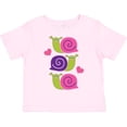 thumbnail image 3 of Inktastic Snail Lover Girl Garden Snails Girls Toddler T-Shirt, 3 of 5