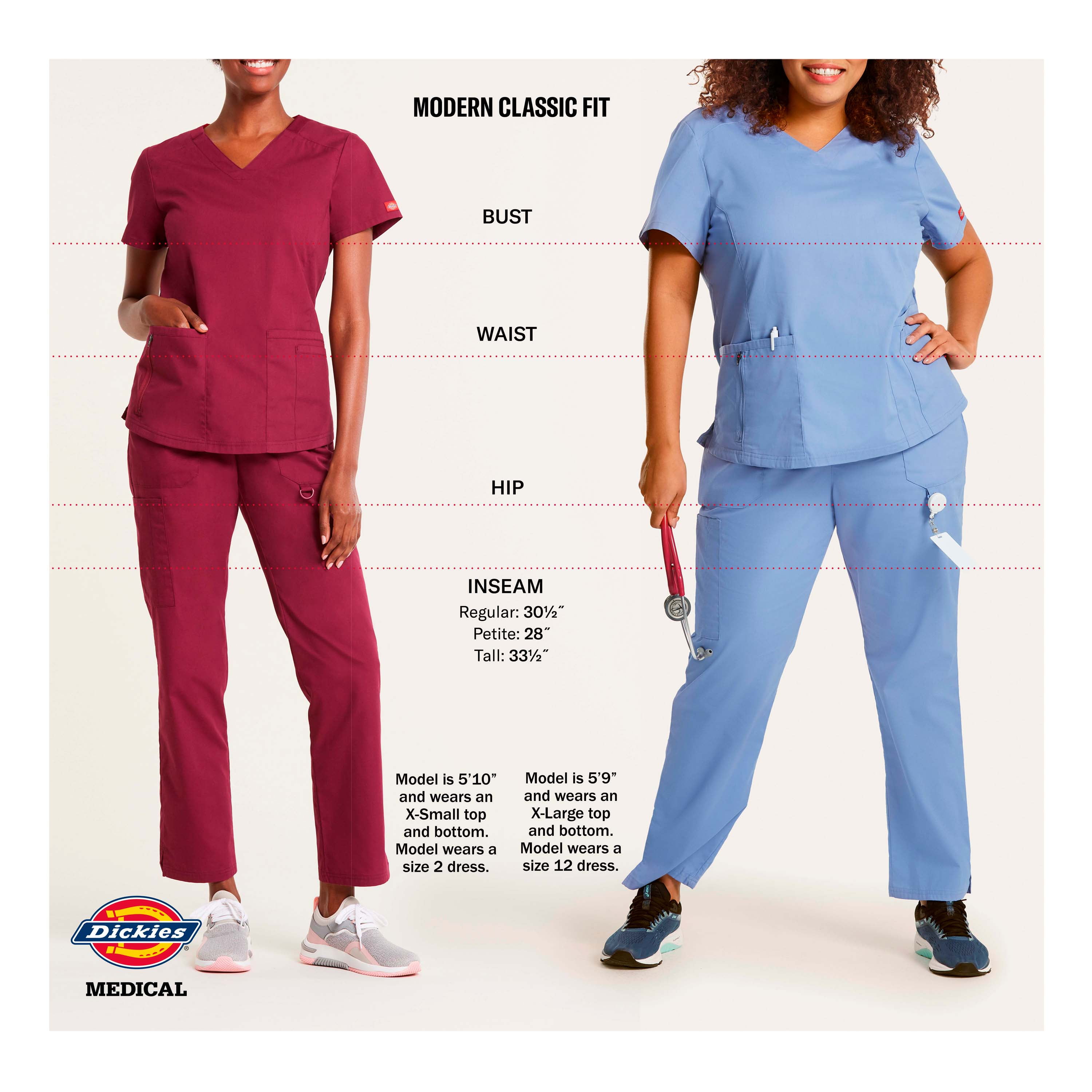 Top Style 86706 Pant Style 86106 All Colors DICKIES Scrub Sets Women EDS 