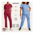 thumbnail image 4 of Dickies EDS Essentials Scrubs Pant for Women Natural Rise Tapered Leg Pull-On DK005, 4 of 5