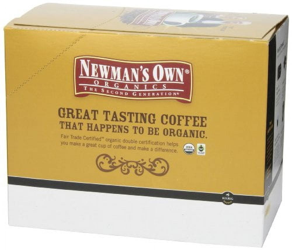 Newman's Own Organics, Newman's Own Special Blend Decaf, K-Cup Portion Pack for Keurig K-Cup Brewers, 24 Count (Pack of 4)