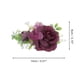 thumbnail image 2 of Ofertas Únicas 1 Pc Peine Lateral de Flores Simuladas para Fiestas Tela de Poliéster Rojo Hierro, 2 of 4