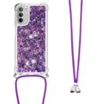 thumbnail image 1 of Funda FOXDOCK para Motorola Moto G 5G 2022 con Cuerda Ajustable, Brillo Líquido, Protección Antigolpes y Lente – Ideal para Regalo, 1 of 6