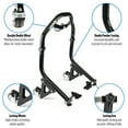 thumbnail image 4 of Venom Motorcycle Stand, Rear Paddle Attachments, Lift Stand with Dolly Wheels, Black, Compatible with 2006-2022 Suzuki GSX-R 600/750, 4 of 9