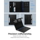 thumbnail image 3 of Funda para tarjetas de pasaporte, cartera, Travel Spigen Life, color negro, 3 of 7