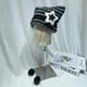 thumbnail image 5 of Gorro de punto con orejas de gato de cinco estrellas, a rayas, de demonio, hecho a mano, para mujer, otoño e invierno, de lana dulce, cálido, tipo jersey, 5 of 5