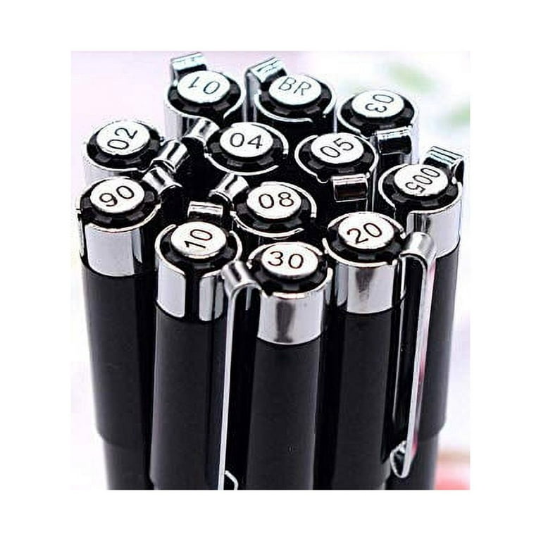 AKARUED Fineliner Micro Pens Black Markers: Ink Art Pens for