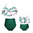 thumbnail image 1 of Dnzceghtig Traje de baño de dos piezas para niñas Conjunto de bikini con volantes Trajes de baño, 1 of 5