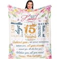 thumbnail image 1 of LHSHID 15 Year Old Girl Gifts Gifts for 15 Year Old Girls Sweet 15th Birthday Gifts for Teen Girls 15 Year Old Girl Unique Gift Ideas Cool Birthday Gifts Blanket for 15 Year Old Girl 30"x40", 1 of 6