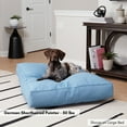 thumbnail image 2 of Happy Hounds Casey Indoor/Outdoor Pillow Style Dog Bed, Denim, Large (48 x 36 in.), 2 of 9