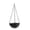 A, variant on Plant Hangers, Iron Chain Hanging Basket Flower Pot, Gold Metal Hanging Planter For Indoor Outdoor, Wrought Iron Flower Bowl With Chains For Balcony