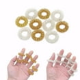 thumbnail image 3 of Teissuly Finger Massage Ring 10 Pcs Relaxing Toy for Acupressure Therapy Releasing Stress Medicine Massager for Hands Silent Relax Reducer, 3 of 4
