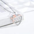 thumbnail image 3 of Taioiat 333 Necklace for Women Rose Angel Numbers Necklace with Cubic Zirconia Angel Numbers Carving Jewelry Valentines Day Gift for Wife Girlfriend Her, 3 of 7