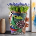 thumbnail image 3 of Plant Pots Indoor Face Art Abstract Resin Flowerpot Funny Flowerpot Decorative Flower Decoration, 3 of 6