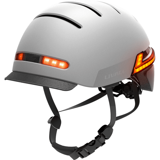 Casco de Ciclismo Inteligente LIVALL BH51M Neo Sandstone Grey M 54-58 cm Blanco