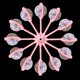 thumbnail image 1 of Sonajeros de Flores 12 Uds BLESIY Mini Sonajeros Rosado, 1 of 8