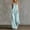 Mint Green, variant on Caywon Womens 2 Piece Spaghetti Strap Top Wide Leg Pants Set V Neck Sleeveless Loungewear Elastic Waist Breathable Wrinkle-Free Casual Loose Fit Conjunto de Ropa para Mujer