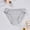 Gray, variant on Women's Triangle Brief Solid Color Lace Panties Ladies Stretch Breathable Comfortable Hipster Soft Underpants Navy L